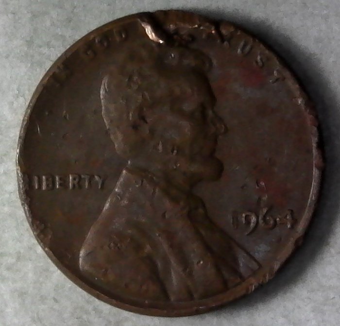 1964-P-Memorial-Cent-DDR-001-Hole-Filler-Bought-On-Ebay!-Paid-7.95-For-It